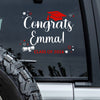 Personalized Congrats Class of 2026 Graduation Car Window Decal Sticker HA75 898820