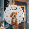 Custom Pet Photo With Icon For Dog And Cat Lovers Ceramic Ornament TH10 894257