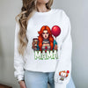 Personalized IT Halloween Sweatshirt With Kid's Names Funny Gift For Mom TH10 894359