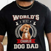 Custom Photo World's Best Dog Dad Dark Shirt CH07 896026