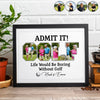 Custom Photo Life Would Be Boring Without Golf Picture Frame TH10 898133