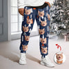 Custom Photo Cat Christmas Sweatpants, Gift For Cat Mom Cat Dad HA75 897144