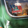 America 250th Anniversary 1776–2026 Patriotic Car Window Decal Sticker HA75 898766