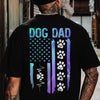 Dog Mom Dad Flag Dark Shirt Personalized Dog Lovers Gift CH07 895872
