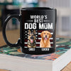 Custom Photo World's Best Dog Dad - Personalized Black Mug Gift For Dog Lovers CH07 895938