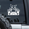 Custom Dog Breed And Name Memorial Car Window Decal Sticker TH10 898507