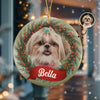 Custom Photo Dog Personalized Ceramic Ornament Christmas Gift For Dog Lovers HA75 897044
