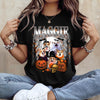 Custom Photo Dog Halloween Retro Style Dark Shirt HO82 894988