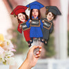 Custom Funny Face Finished Graduate Physical Face Fan HO82 901920