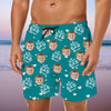 Custom Photo Best Dad Ever Family Man's Beach Short, Father's Day, Birthday Gift HO82 893972