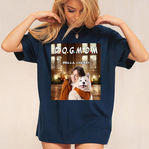 Custom Photo A Dog Mom Dad Version Dark Shirt TH10 894341