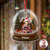 Custom Baby's First Christmas Photo Acrylic Ornament New Born Gift CH07 896856