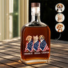 Custom Photo Dog Cat With America 250 Whiskey Bottle HO82 901256