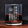 Personalized Name American 1776–2026 Flag Whiskey Glass HA75 920266