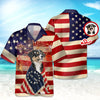 Custom Dog Photo American Patriot Hawaii Shirt TH10 898875