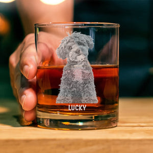 Forget Father's Day We Love You Every Day Personalized Engraved Whiskey Glass Gift For Dog Lover CH07 895780
