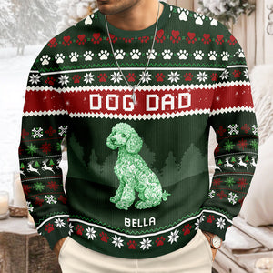 Dog Mom Dog Dad Ugly Sweater For Christmas TH10 896067
