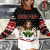 Personalized Dog Mom Christmas Pattern Ugly Sweater Christmas Gift HA75 898068