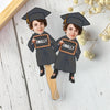 Custom Funny Face Finished Graduate Physical Face Fan HO82 901920
