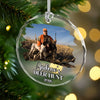 Custom Photo Hunting Glass Ornament TH10 896667