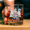 Custom Photo Like Father Like Daughter Engraved Whiskey Glass Personalized Gift For Dad CH07 895740