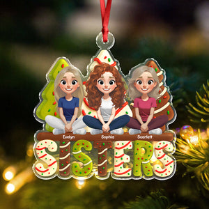 Personalized Bestie For Life Acrylic Ornament TH10 896425