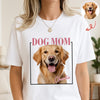 Custom Photo Dog Dad, Dog Mom White Shirt TH10 898751