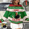 Custom Photo Merry Golfmas Gift For Golf Lovers Ugly Sweater HA75 897626
