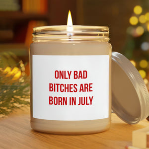 Personalized Bestie Gift Only Bad Bitch Is Born In Scented Candle LM32 895507