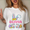 Custome Name Happy Easter Cute Bunny Toddler - Easter Bright Shirt LM32 897775