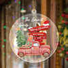 Personalized Family Name Merry Christmas Best Wishes Acrylic Ornament TH10 896317