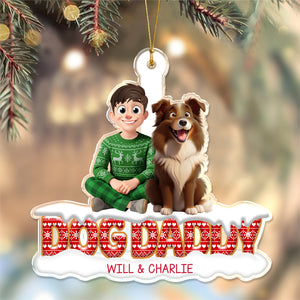 Personalized Dog Dad Dog Mom Acrylic Ornament TH10 896443