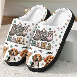 Custom Dog Mom Photo Slippers Gift For Dog Lovers TH10 896249