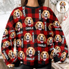 Custom Dog Photo And Name Christmas Ugly Sweater For Dog Lover TH10 896679
