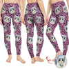 Custom Dog Cat Photo Leopard Pattern Legging HO82 900550