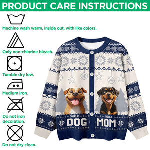 Personalized Dog Dad Dog Mom Ugly Cardigan TH10 896373