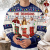 Custom Photo Christmas Socks Funny Family Friends Ugly Sweater HO82 900140