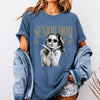 Custom Retro Senior Mom EST. 2027 Comfort Shirt - Personalized Class of 2027 Gift, Proud Family Gift HO82 903256