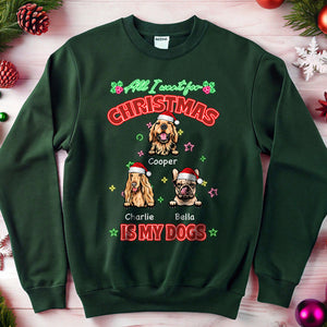 All I Want For Christmas Is My Dog Sweatshirt TH10 896211