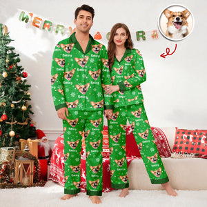 Custom Photo Dog Cat Christmas Pajamas For Pet Lovers TH10 894377