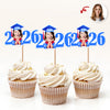 Custom Face Class of 2026 Graduation Cupcake Toppers HA75 920338