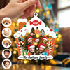Custom Family Face With Pet Christmas Shaker Ornament CH07 896916