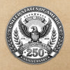 America 250 Years 1776-2026 Semiquincentennial Eagle Roll Sticker HA75 920676