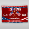 America 250th Semiquincentennial Anniversary House Flag CH07 910142