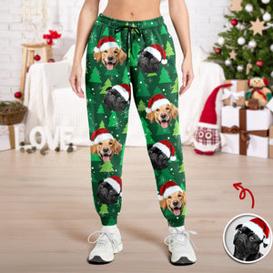 Custom Photo Dog Personalized Christmas Sweatpants HA75 892982