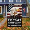Custom Family Name One Nation Under God 1776 2026 Semiquincentennial 250 Years American Garden Flag HO82 900886