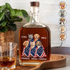 Custom Photo Dog Cat With America 250 Whiskey Bottle HO82 901256