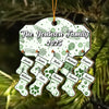 Custom Name Family With Pet - Personalized Wood Ornament LM32 895377