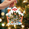 Custom House With Names Personalized Shaker Ornament Christmas Gift For Family CH07 896918