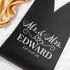 Custom Mr Mrs Leather Wine Bag Personalized Engagement Gift, Wedding Gift CH07 896538